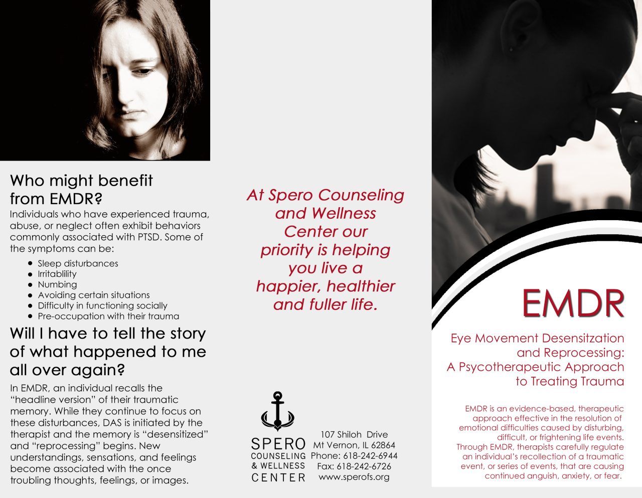 EMDR Brochure • Spero Family Services